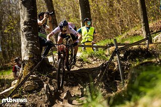Laura Stigger zeigte eine starke Vorstellung