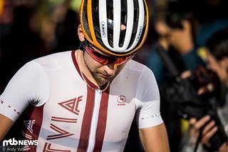 Martins Blums bereitet sich auf das WM-Rennen im Short Track vor