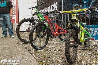 Bikeflotte für den Nachwuchs. Bikeflotte für den Nachwuchs.