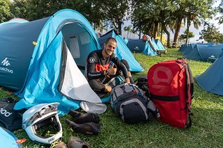 Das Camp ist nach Funchal – die Hauptstadt Madeiras – umgezogen, damit wir am nächsten Tag gut in den Norden kommen. Selbstverständlich mit so vielen Trails wie möglich.