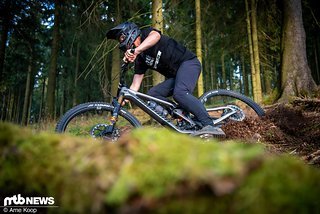 Das Propain Spindrift nimmt viel Geschwindigkeit mit Das Propain Spindrift nimmt viel Geschwindigkeit mit