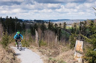 Beste Aussicht über das Sauerland beim Uphill Beste Aussicht über das Sauerland beim Uphill