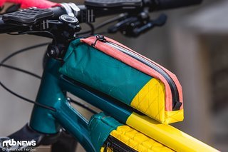 Die Packtaschen von Witslingers sind ebenfalls speziell auf das Rad angepasst Die Packtaschen von Witslingers sind ebenfalls speziell auf das Rad angepasst