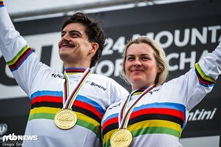 Loris Vergier und Vali Höll konnten sich 2024 in einem packenden WM-Finale die Gold-Medaillen sichern.