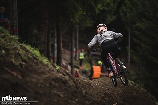 Rosa Zierl hatte wohl einen sehr ruhigen Quali-Lauf und noch einiges im Tank fürs Finale.