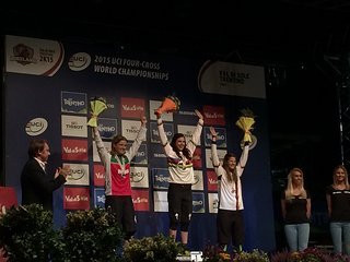 4X WM: Siegerehrung Damen Oetjen, Beerten, Marth 4X WM: Siegerehrung Damen Oetjen, Beerten, Marth