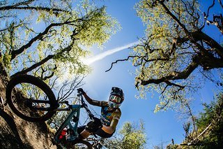 Einige Strecken glichen einem natürlichen Pumptrack, Oberkörperkraft half, die vielen Kompressionen zu pumpen