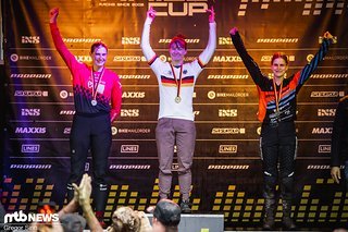 2024 konnte Raphaela Richter zum wiederholten Mal die Deutsche Meisterschaft im Downhill gewinnen