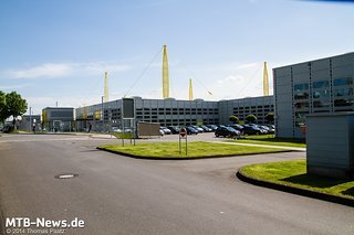 Das igus-Gebäude von außen - auch hier sind gut die einzelnen Module zu erkennen Das igus-Gebäude von außen - auch hier sind gut die einzelnen Module zu erkennen