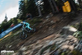 Auch Kade Edwards konnte sein gutes Quali-Ergebnis durch einen Sturz nicht bestätigen.