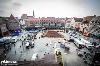 Blick auf den Nürnberger Hauptmarkt