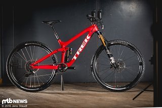 Die neue Rennmaschine aus dem Hause Trek. Die neue Rennmaschine aus dem Hause Trek.