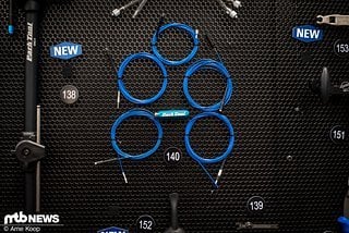 Neu von Park Tool ist das internal Cable Routing Kit, …