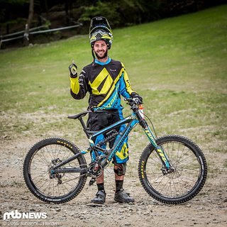 Ed Masters vom Bergamont Hayes World Team