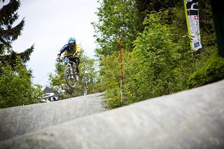 Hannes Slavik auf dem Weg zum Qualisieg