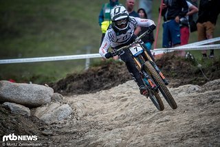 Für den MS Mondraker-Fahrer Laurie Greenland hat es in der Qualifikation zu einem Top 20-Ergebnis gereicht.