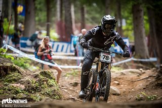 Letztes Jahr war Matt Simmonds noch mehr oder weniger als Privateer auf einem gekauften Bike unterwegs Letztes Jahr war Matt Simmonds noch mehr oder weniger als Privateer auf einem gekauften Bike unterwegs