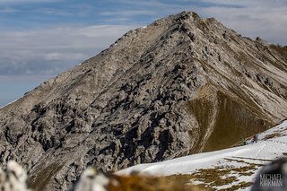 Die Trails sind teilweise noch schneebedeckt Die Trails sind teilweise noch schneebedeckt
