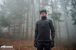 Das Fox Defend Thermo Jersey soll perfekt für kalte Winter-Ausfahrten geeignet sein Das Fox Defend Thermo Jersey soll perfekt für kalte Winter-Ausfahrten geeignet sein