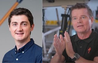 Durch die Übernahme wird Peter Denk (rechts) zum Angestellten des Specialized-CEO Scott Maguire.