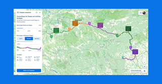 Mit dem Mehrtagesplaner soll es Möglichkeit sein, einzelne Etappen zu planen und zu einer großen Tour zu kombinieren.