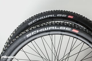 Die Bereifung für den Testzeitraum von fast sechs Monaten Die Bereifung für den Testzeitraum von fast sechs Monaten