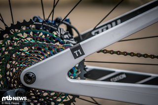 Regenbogenfarben: Die SRAM Eagle AXS-Kassette