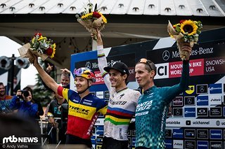 Glückwunsch Chris Blevins, Vlad Dascalu und Luca Braidot