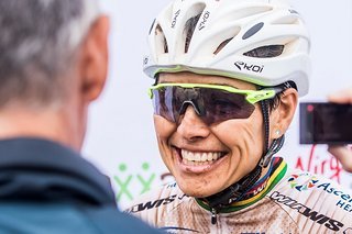Die XC-Karriere von Sabine Spitz ist vorzeitig beendet. Die XC-Karriere von Sabine Spitz ist vorzeitig beendet.