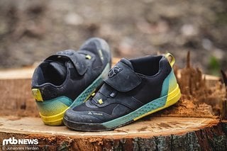 Nachhaltig, griffig, gut: Die Vaude AM Moab Tech Schuhe haben sich eindrucksvoll in die erste Liga der Flatpedal-Schuhe gegrippt