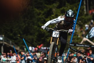 … und war in Lenzerheide auch nah dran.