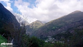 Wieder einmal ein tolles Panorama auf der ersten Etappe!