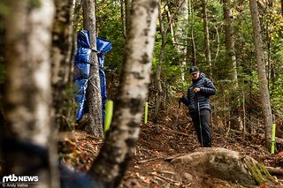 Das weiße Weltmeister-Outfit wird vor der herbstlichen Kulisse in Mont-Sainte-Anne sicher sehr gut aussehen.