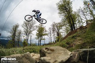 Eine Sensation des Tages war der 2. Platz von Ollie Davis Eine Sensation des Tages war der 2. Platz von Ollie Davis