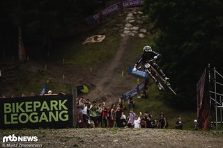 Amaury Pierron war mit seinem Run ziemlich unzfrieden