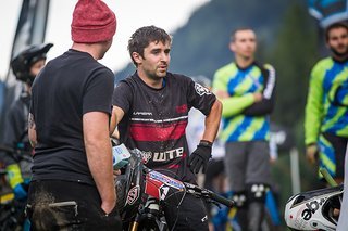 Der derzeit führende Robert Williams nach dem Prolog. Der derzeit führende Robert Williams nach dem Prolog.