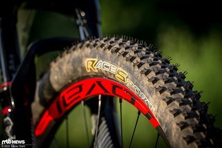 Die leichte RaceSport Karkasse ist auch die Basis für den leichtesten X-King