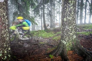 Schicht im Schacht: in Matsch wie diesem tut sich auch der X-King schwer