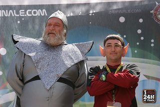 Bekannte Gesichter - das Motto lautete: "Intergalactic Championship"