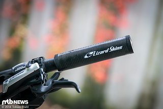 Auf dem Trail überzeugen die Lizard Skins DSP Griffe mit sehr guter Dämpfung und sehr gutem Griffgefühl