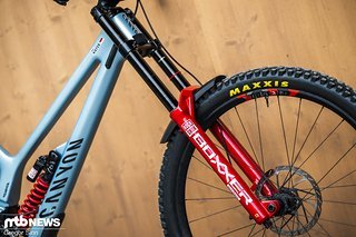 Das Rad kommt in Größe L, auch das Reach-Set kommt in der langen Variante.