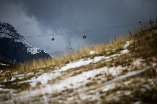 Die Temperaturen auf dem Berg gingen gut unter 0° C.