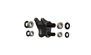 Die neue geschmiedete Umlenkung (Linkage) des Druid V2. Die neue geschmiedete Umlenkung (Linkage) des Druid V2.