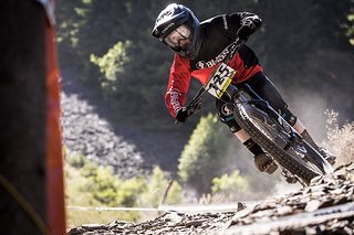 Henri Kiefer konnte im Seeding Run den ersten Platz in der U13 Klasse einfahren.
