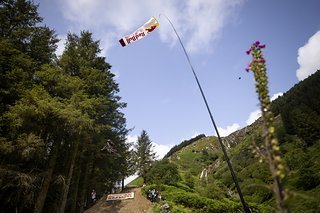 Wind ist bei großen Sprüngen immer ein Problem