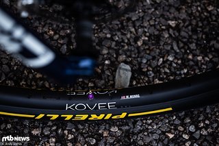 Bontrager gehört zu Trek, ergo fährt Trek auf Bontrager