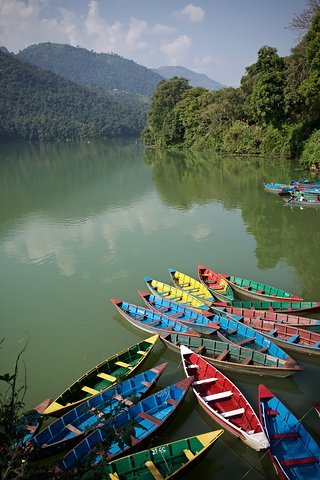 Phewa Lake in Pokhara Phewa Lake in Pokhara