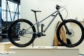 Schickes Stahl-Pinion-Bike aus dem Großraum München, handgemacht von Michael Woon.