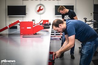 Aber nun: Ab ans Werk!
