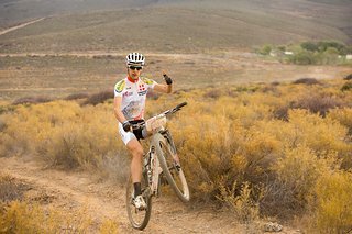 Boris Favario hat beim Uphill seinen Spaß